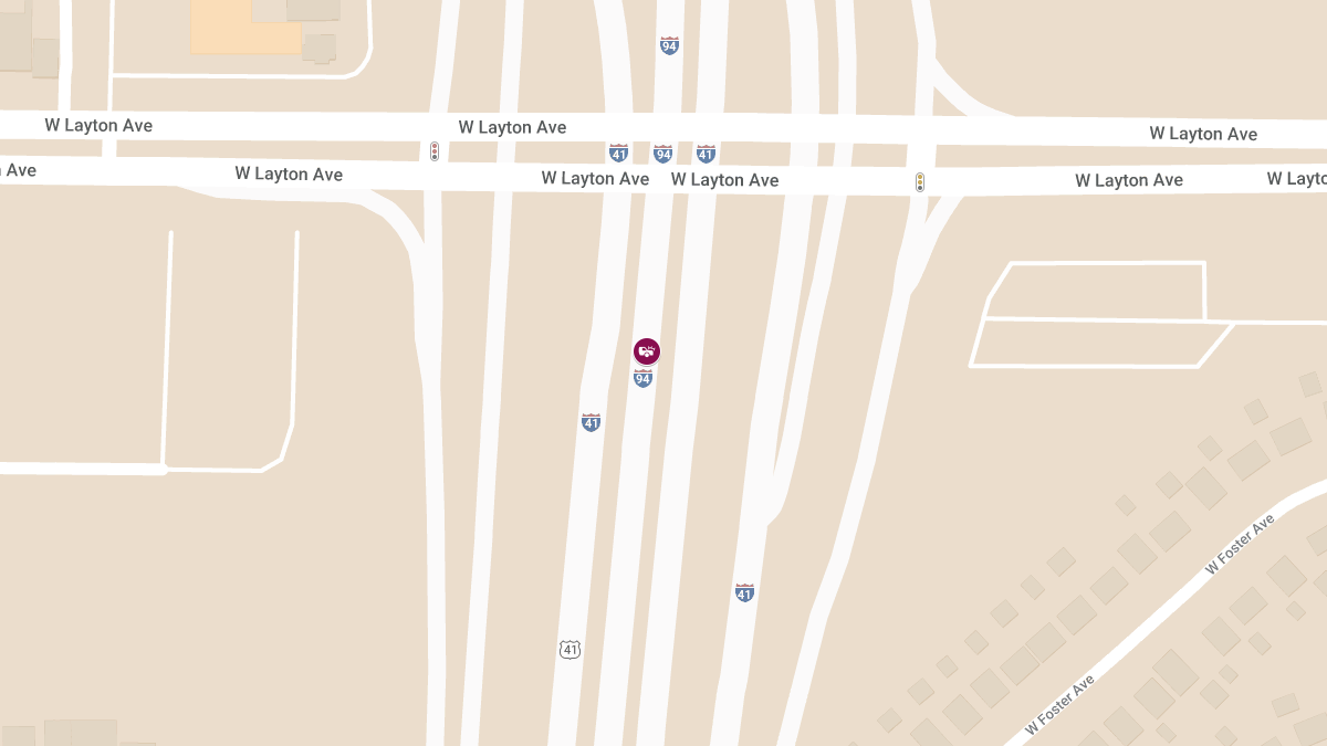 Vehicle Accident on SB I-94/41 South of Layton Ave Injures Multiple Juveniles