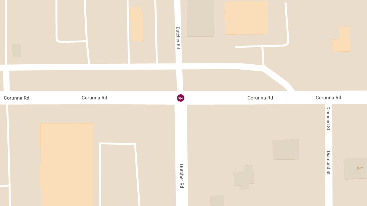 Vehicle Accident with Injuries at Corunna Rd & Dutcher St