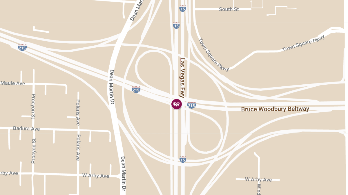 Vehicle Accident with Injuries on I-15 Northbound at CC-215