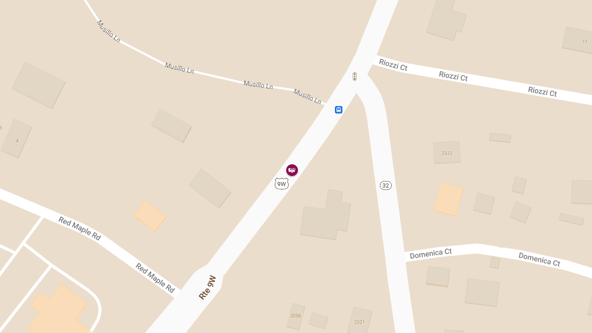 Vehicle Accident with Injuries on Route 9W