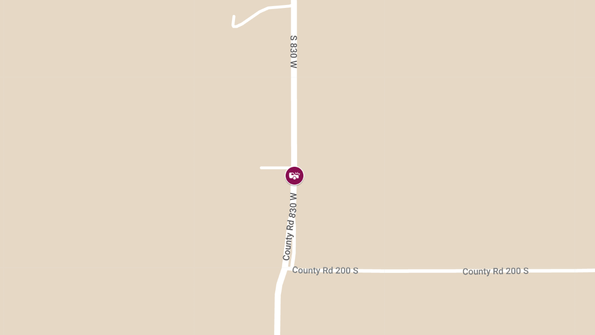 Vehicle Accident with Injuries on S 830 W