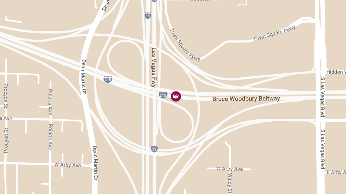 Vehicle Accident with Injuries on S I-215 W Near I-15 Interchange