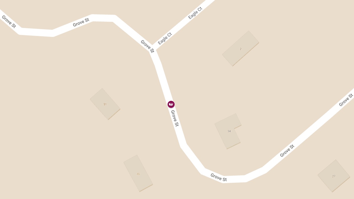 Vehicle Collision Reported at 20 Grove St
