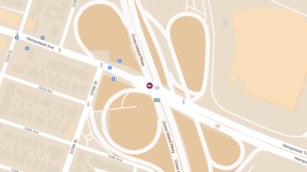 Vehicle Collision With Head Injuries at Cross Island Pkwy N & Hempstead Ave