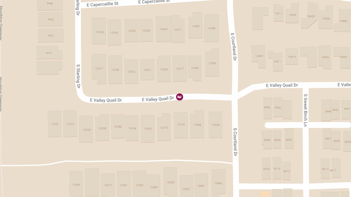 Vehicle Collision With Injuries at 10395 East Valley Quail Dr