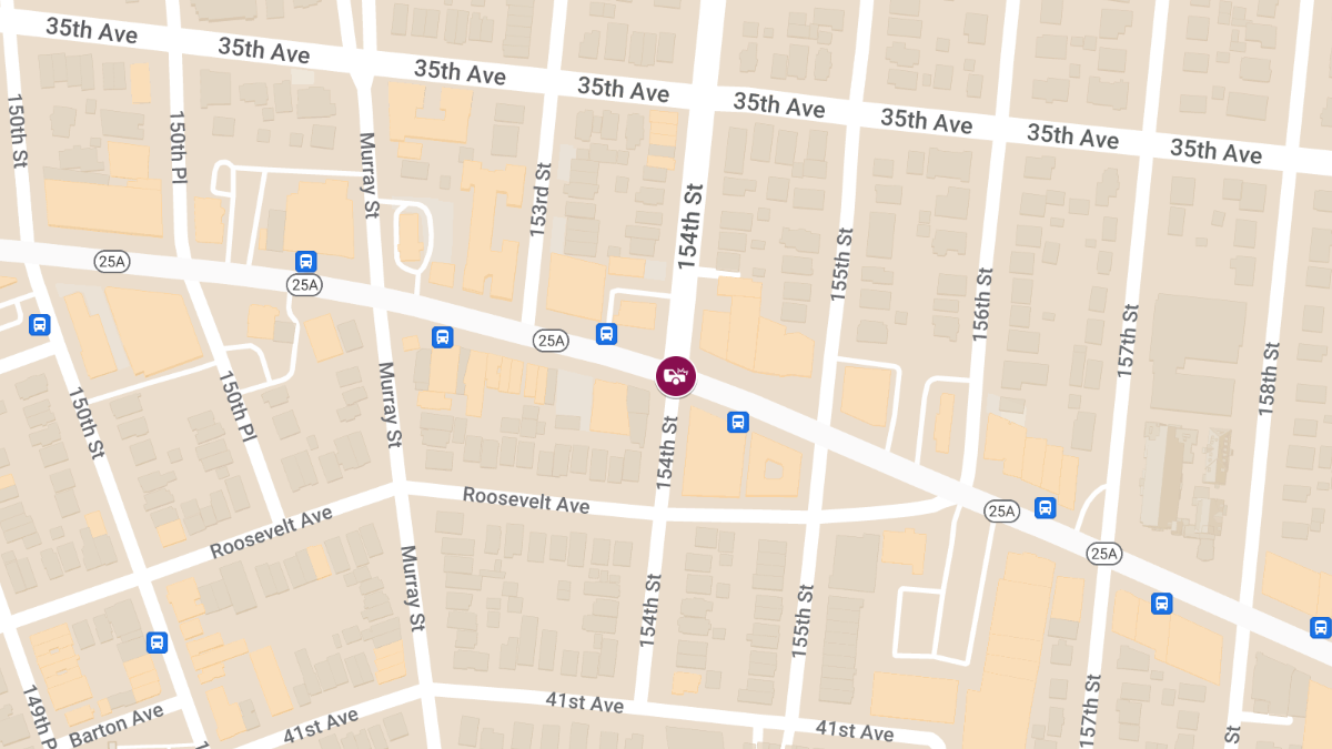 Vehicle Collision With Injuries at 154th St & Northern Blvd