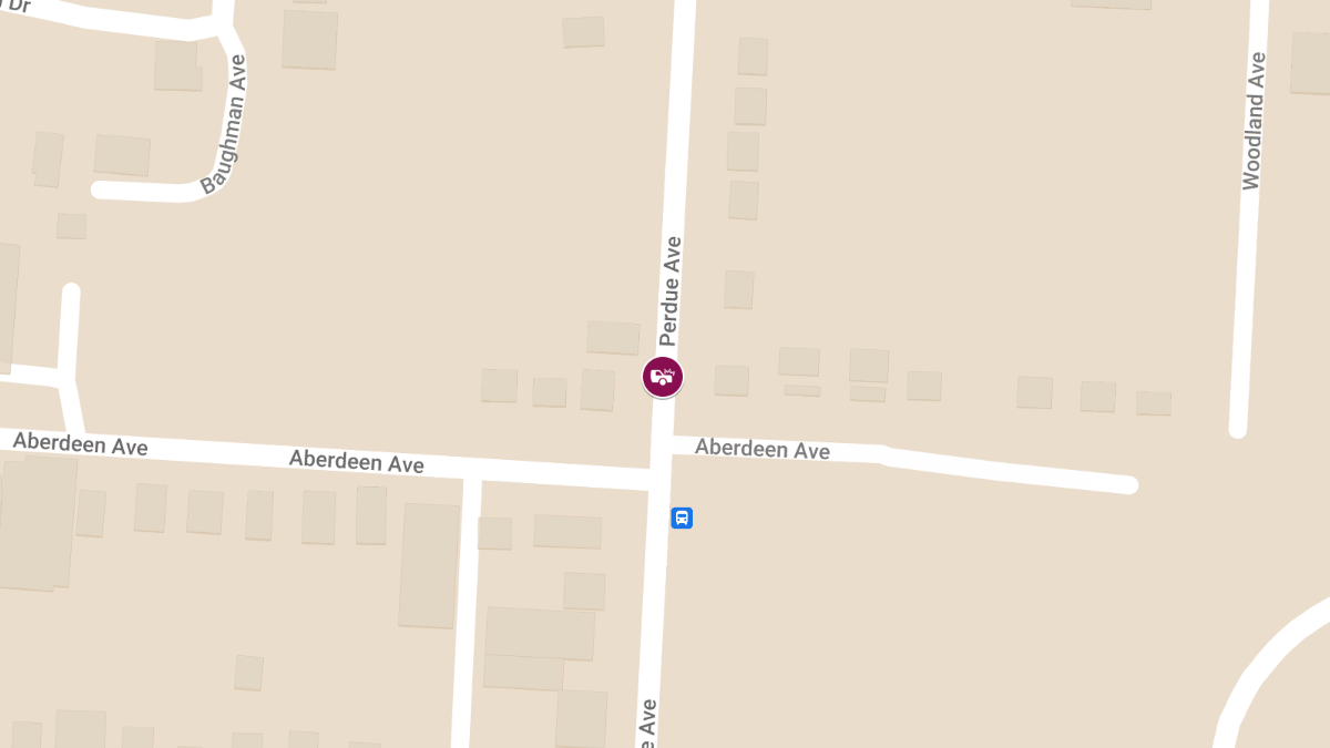 Vehicle Collision With Injuries at 2734 Perdue Ave