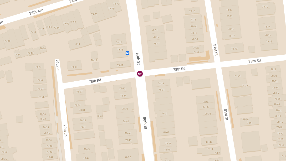 Vehicle Collision With Injuries at 80th St & 78th Rd