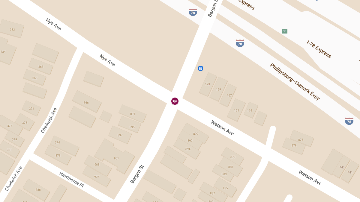 Vehicle Collision With Injuries at Bergen St & Watson Ave