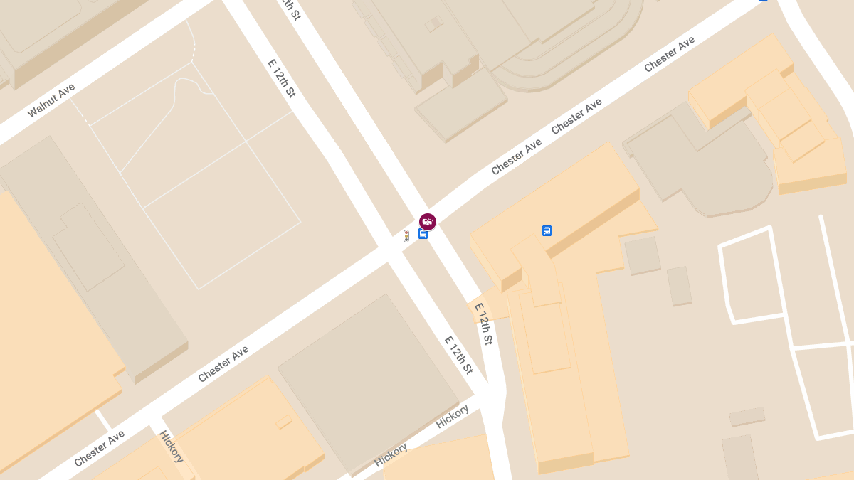 Vehicle Collision With Injuries at E 12th St & Chester Ave