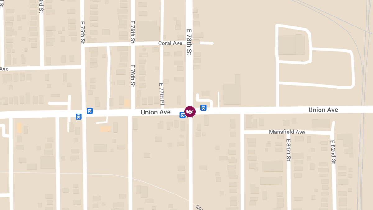 Vehicle Collision With Injuries at E 78th St & Union Ave