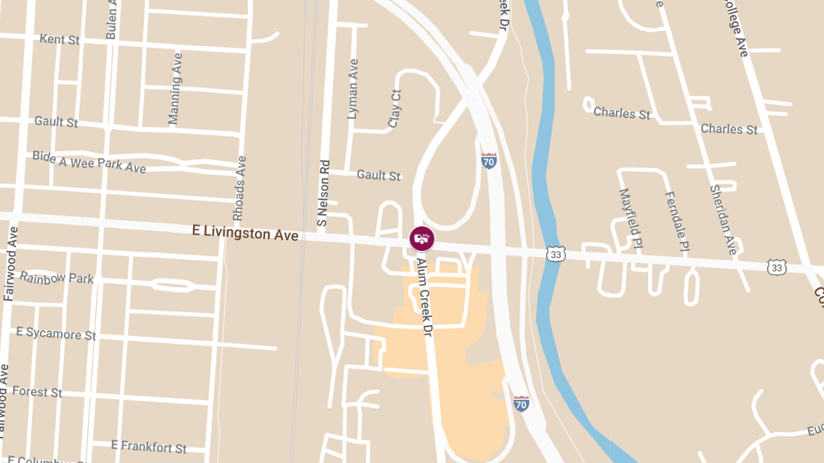 Vehicle Collision With Injuries at E Livingston Ave & Alum Creek Dr