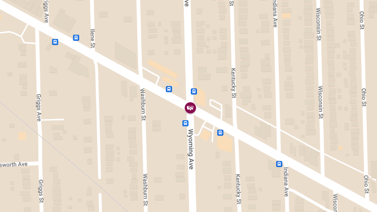 Vehicle Collision With Injuries at Grand River Ave & Wyoming St