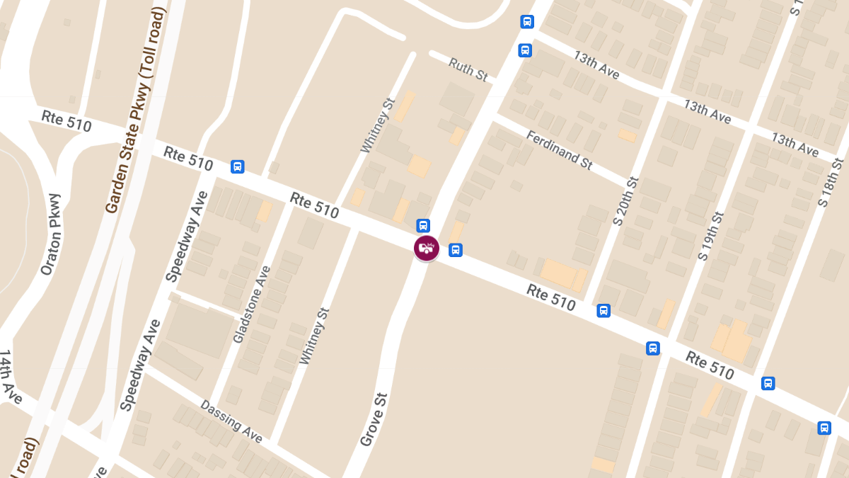 Vehicle Collision With Injuries at Grove St & S Orange Ave