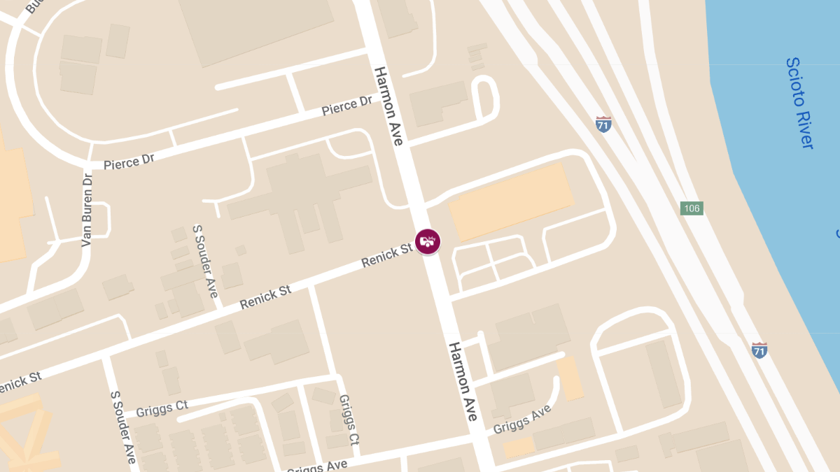Vehicle Collision With Injuries at Harmon Ave & Renick St