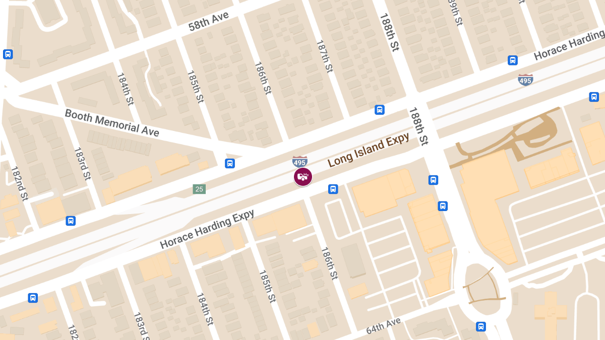 Vehicle Collision With Injuries at Long Island Expy E & Horace Harding Expy