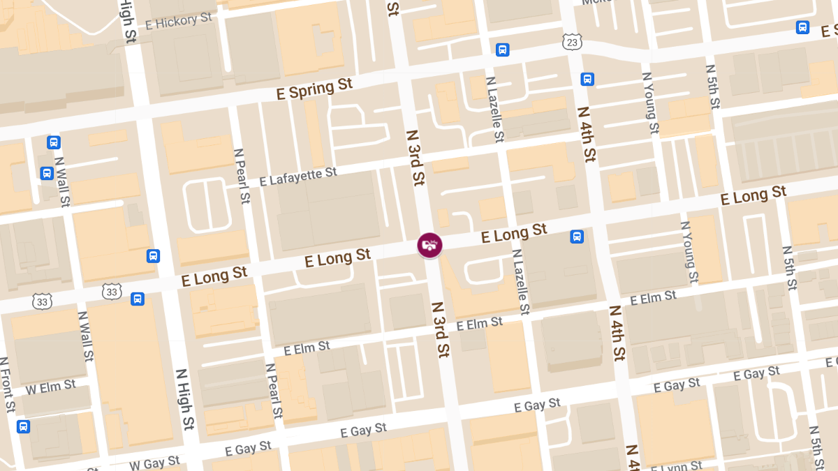 Vehicle Collision With Injuries at N 3rd St & E Long St