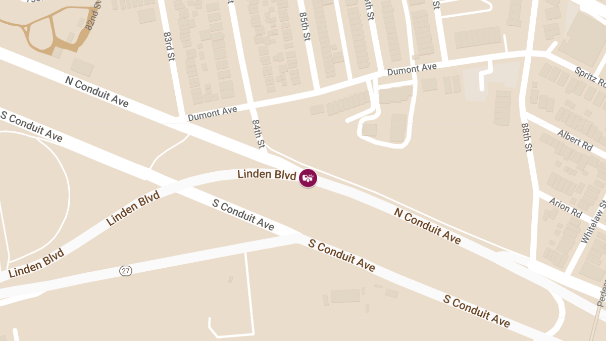 Vehicle Collision With Injuries at N Conduit Ave & Linden Blvd