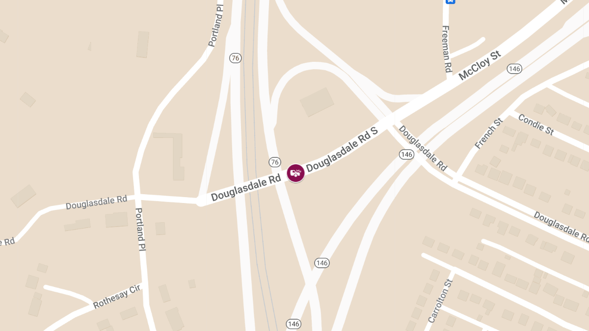 Vehicle Collision With Injuries at Powhite Pkwy & Douglasdale Rd