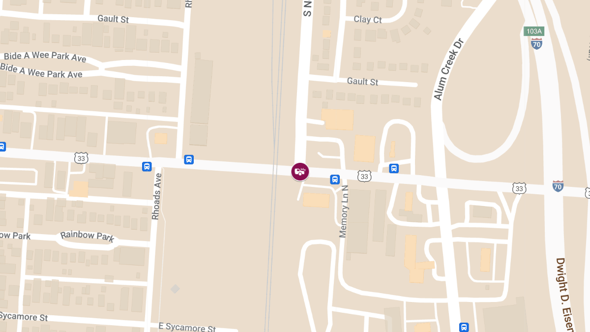 Vehicle Collision With Injuries at S Nelson Rd & E Livingston Ave