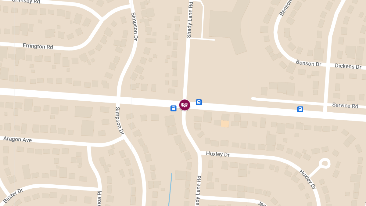 Vehicle Collision With Injuries at Shady Lane Rd and E Livingston Ave