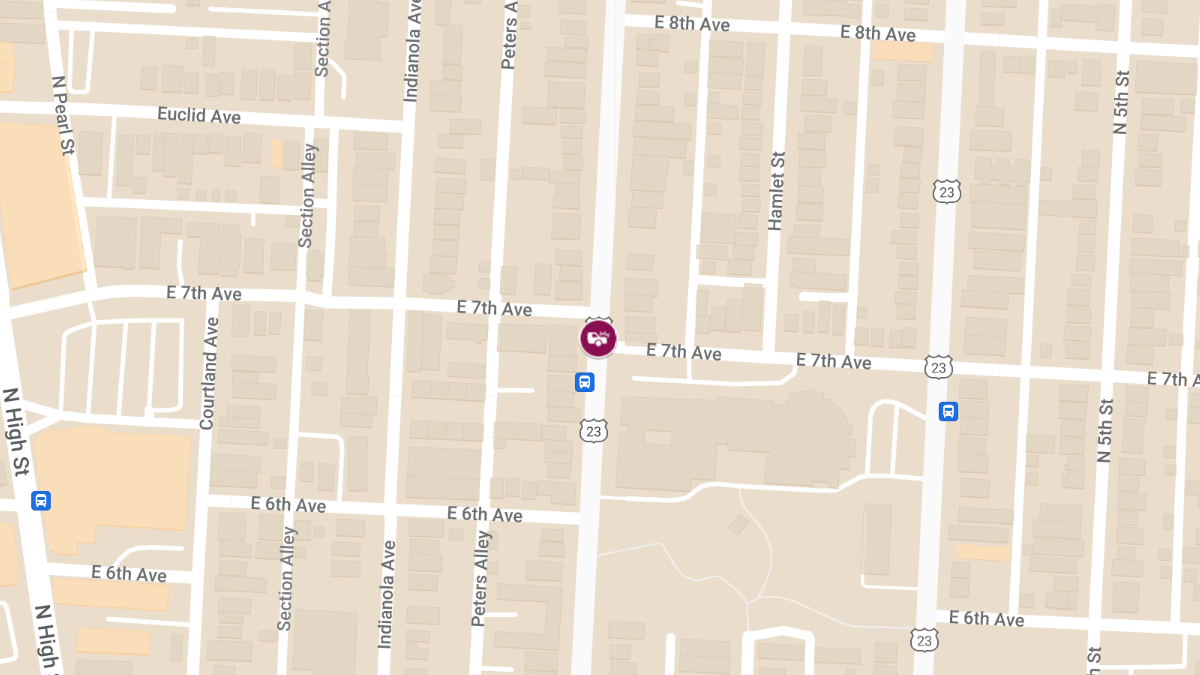 Vehicle Collision With Injuries at Summit St and E 7th Ave