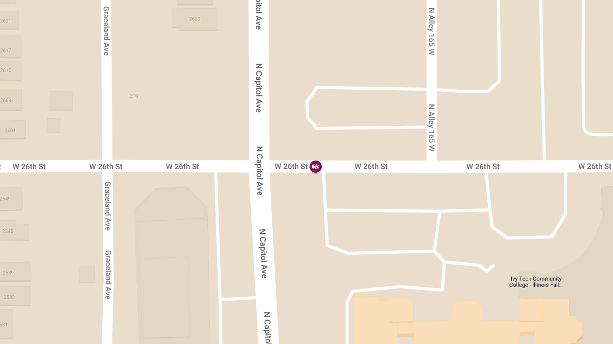 Vehicle Collision With Injuries at W 26th St & N Capitol Ave