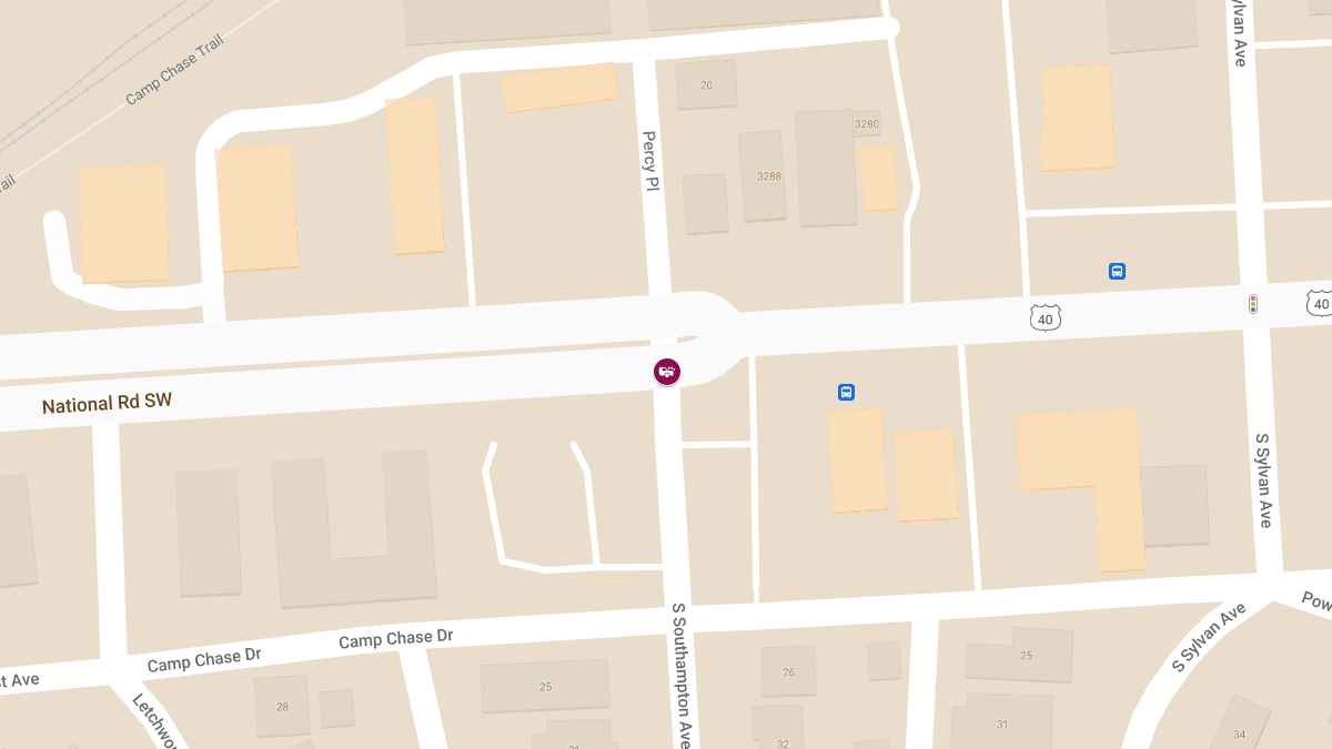 Vehicle Collision With Injuries at W Broad St & S Southampton Ave