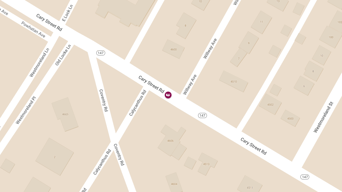 Vehicle Collision With Injuries on Cary Street Rd