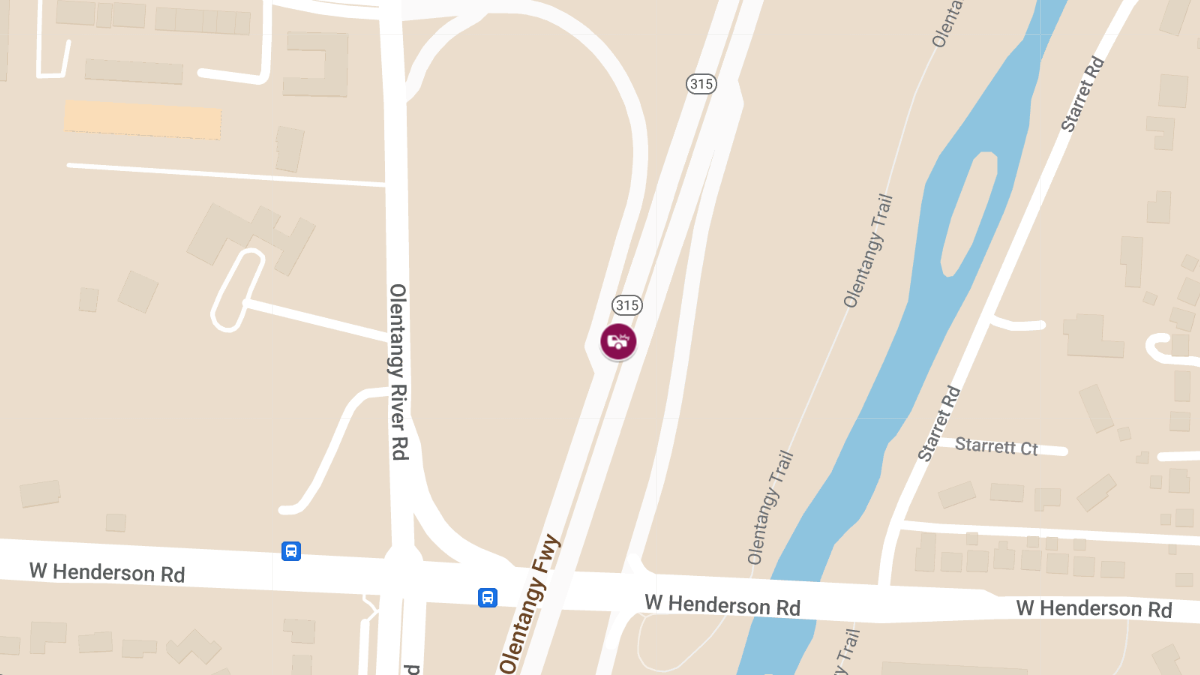 Vehicle Collision With Injuries on SR-315 NB at MM 1 in Franklinton