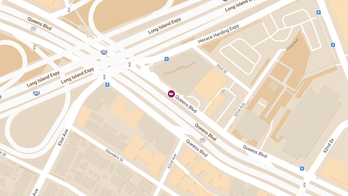 Vehicle Collision With Possible Injuries at 92-29 Queens Blvd