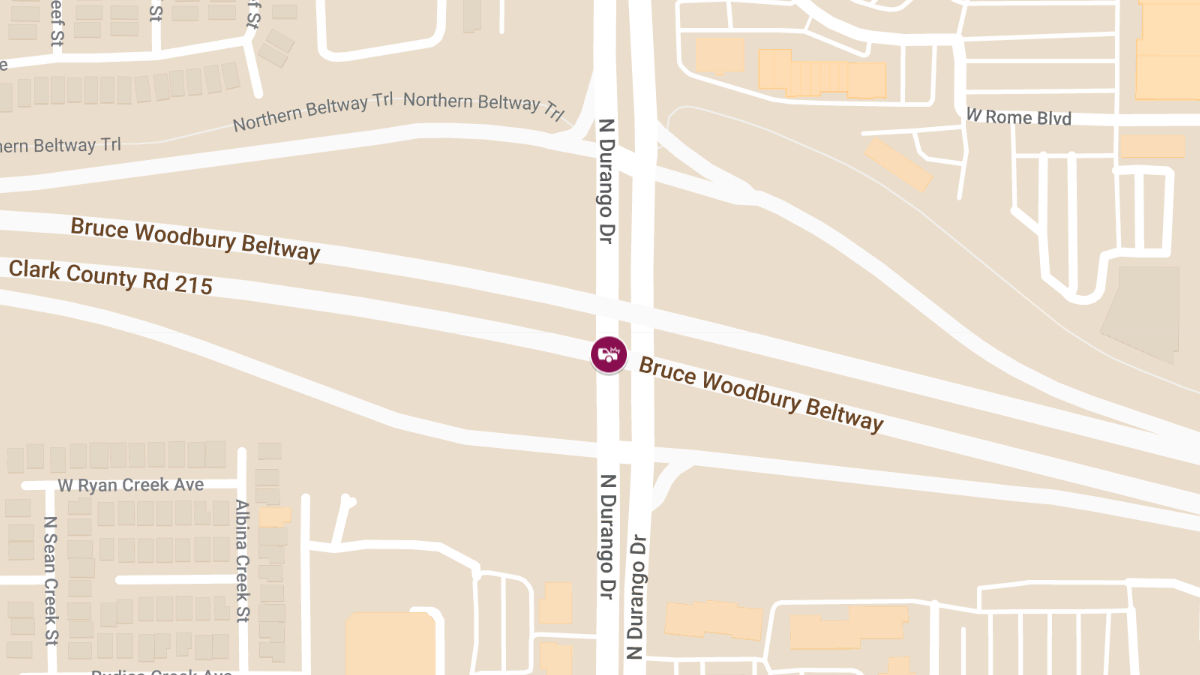 Vehicle Collision at CC215 W & Durango Dr Causes Injuries
