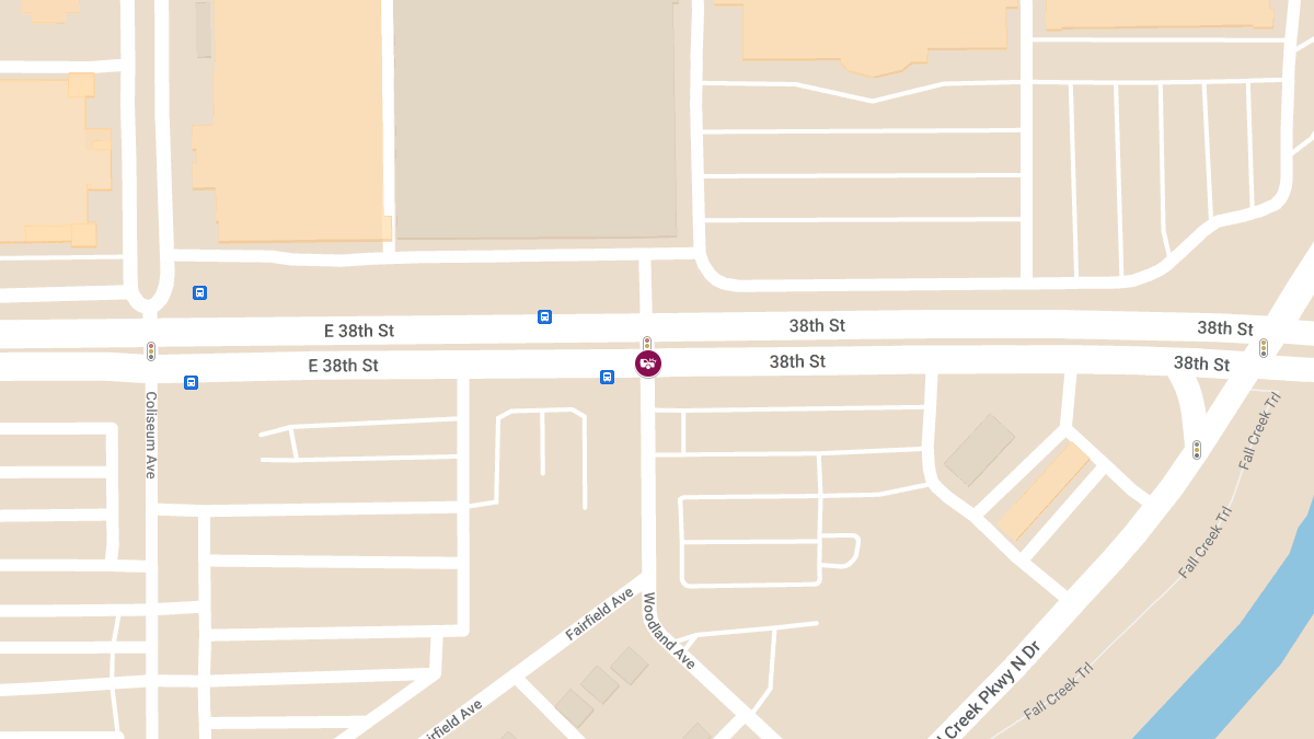 Vehicle Collision at E 38th St & Woodland Ave in Mapleton-Fall Creek Causes Injuries