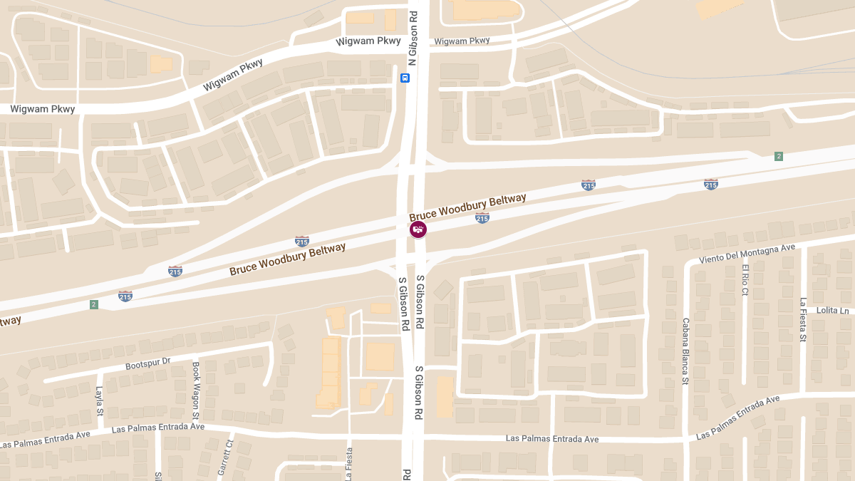 Vehicle Collision on I-215 E at Gibson Rd Results in Injuries