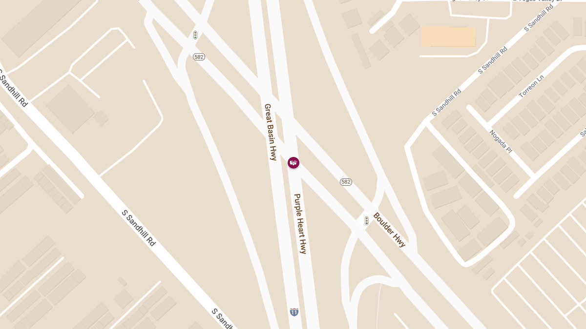 Vehicle Collision on IR-11 S at Boulder Hwy Causes Injuries