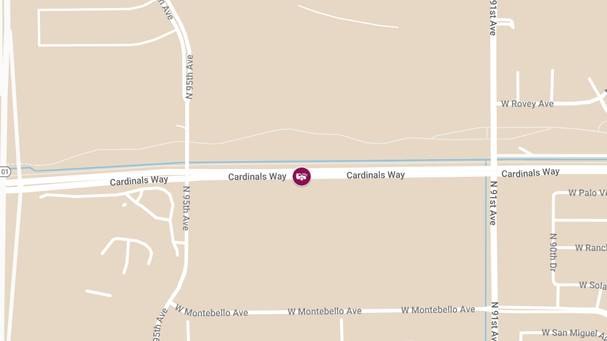 Vehicle Collision with Injuries at 1 Cardinals Drive