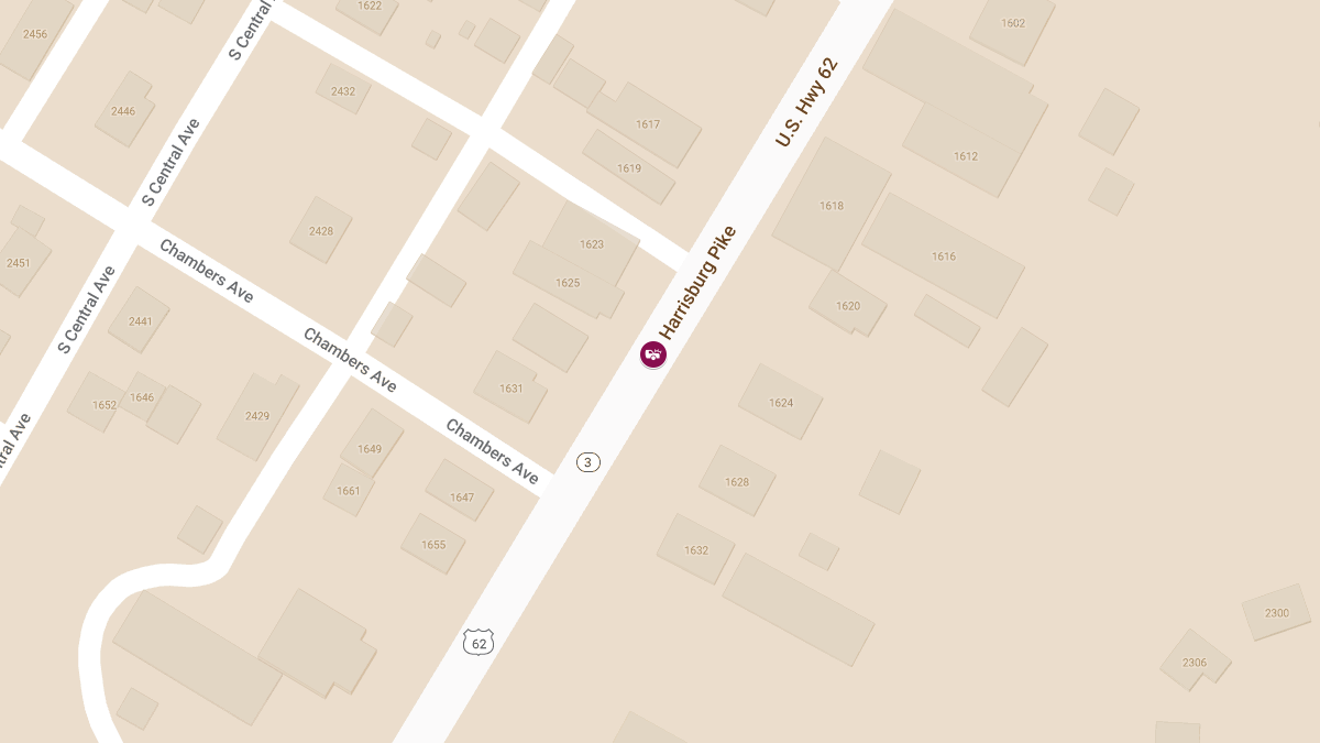 Vehicle Collision with Injuries at 1814 Harrisburg Pike