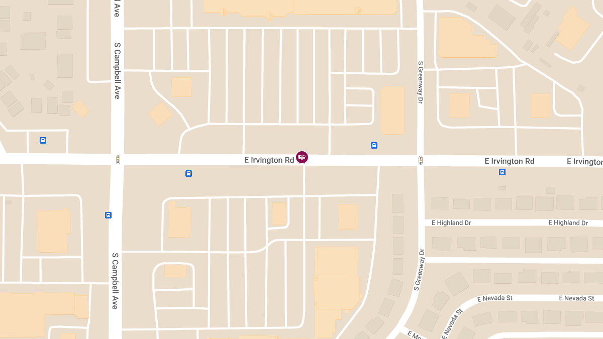 Vehicle Collision with Injuries at 2001 E Irvington Rd