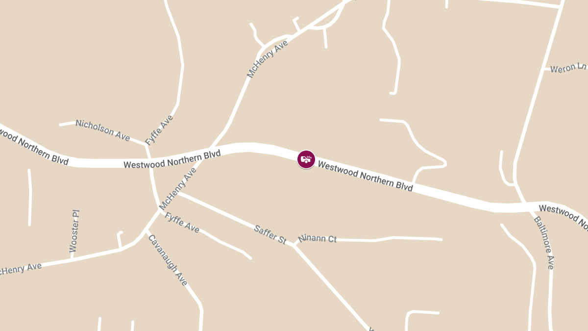 Vehicle Collision with Injuries at 2236 Westwood Northern Blvd