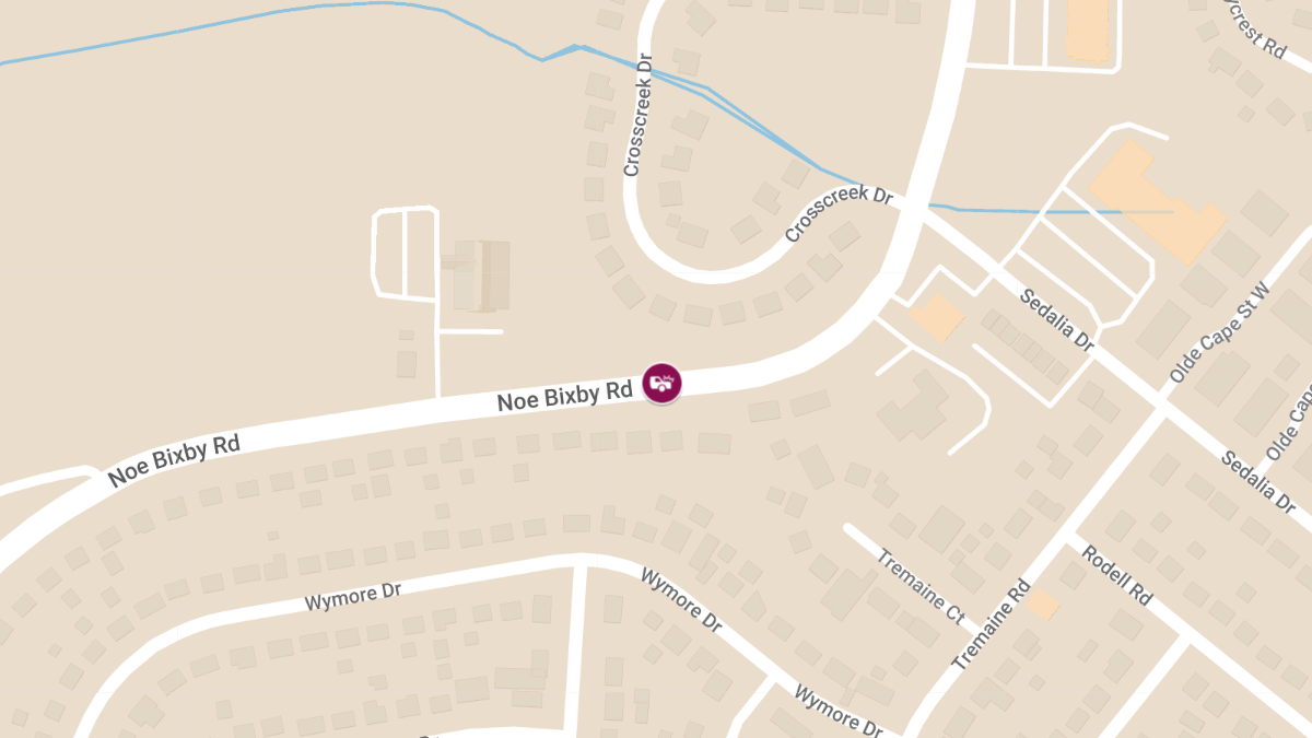 Vehicle Collision with Injuries at 3314 Noe Bixby Rd