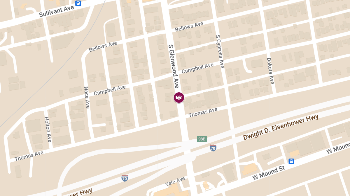 Vehicle Collision with Injuries at 439 S Glenwood Ave