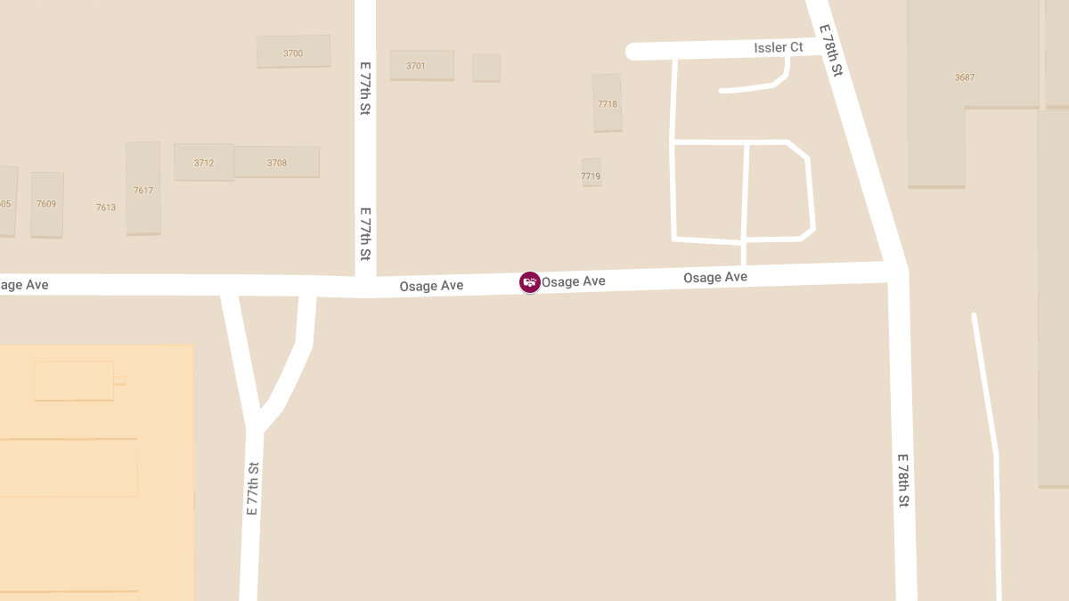Vehicle Collision with Injuries at 7643 Osage Ave in Broadway-Slavic Village