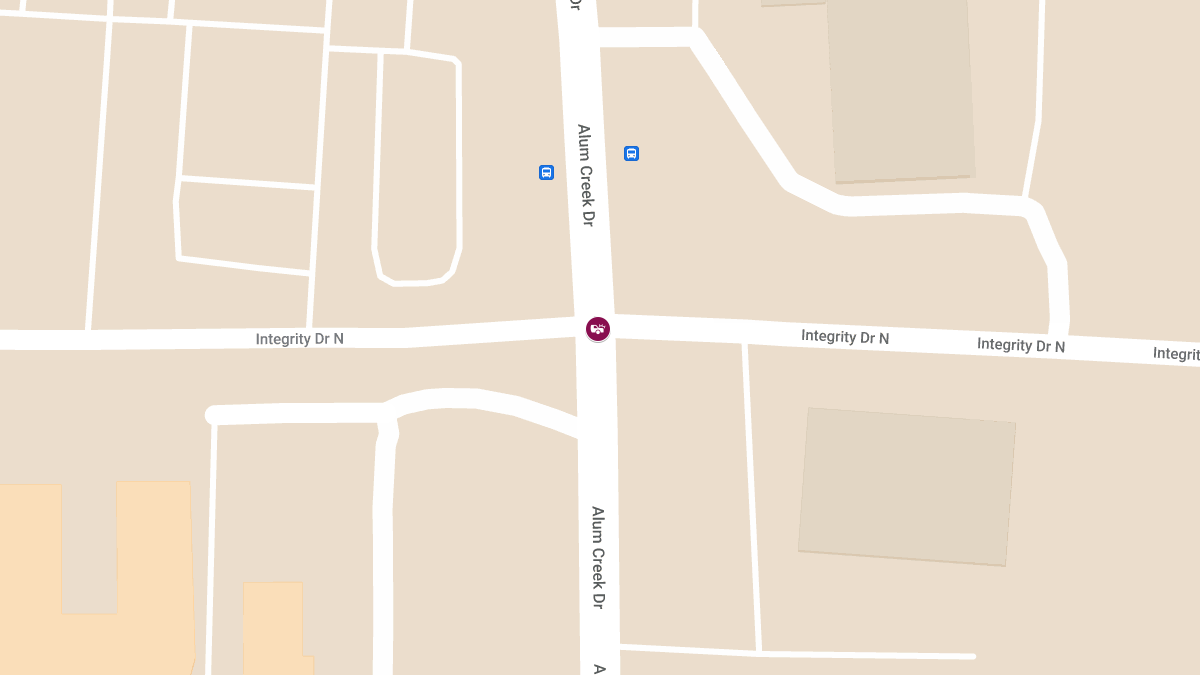 Vehicle Collision with Injuries at Alum Creek Dr & Integrity Dr N