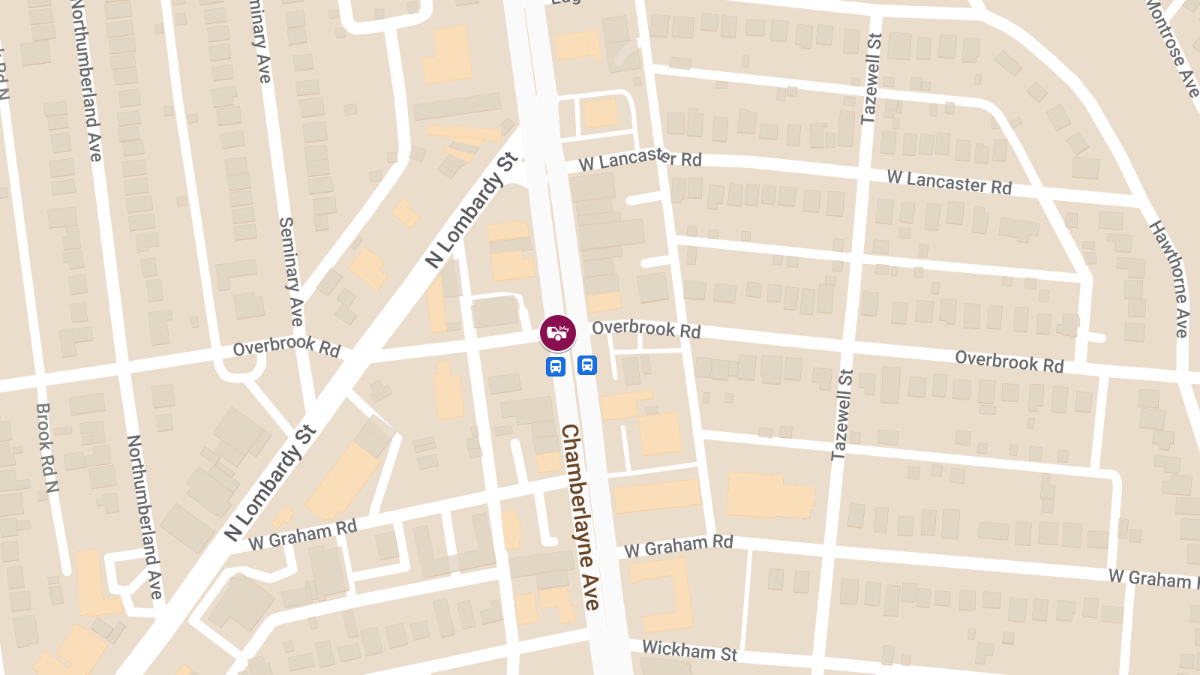 Vehicle Collision with Injuries at Chamberlayne Ave & Overbrook Rd