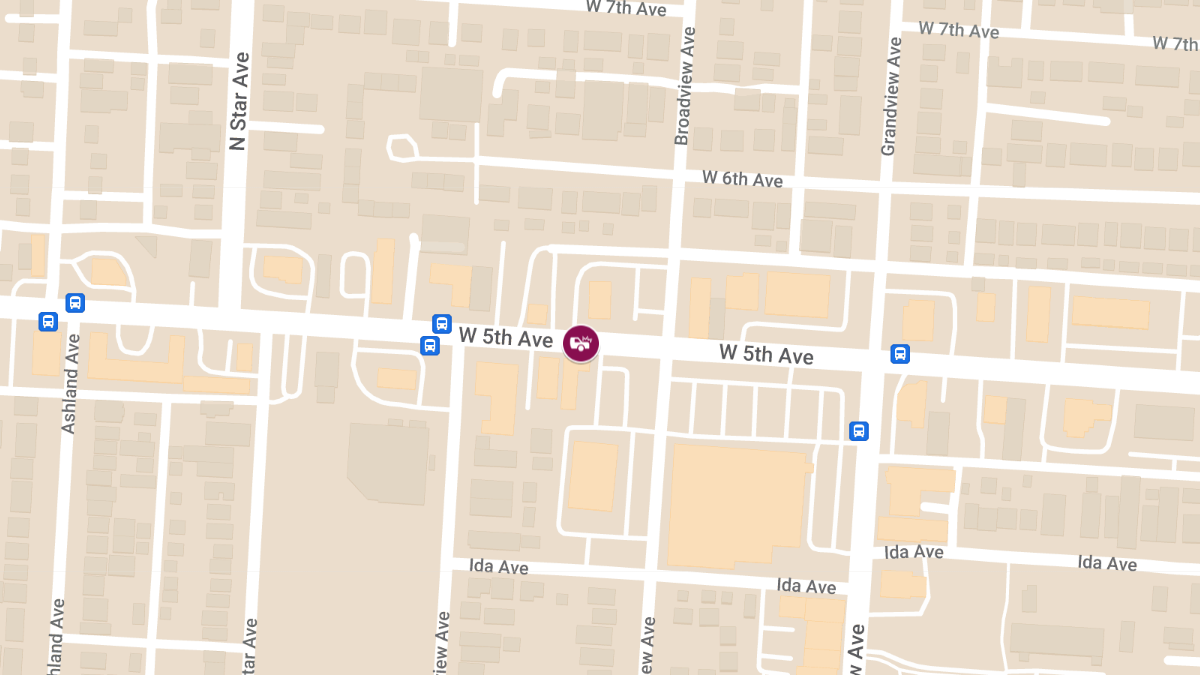 Vehicle Collision with Injuries at Dairy Queen on 1512 W 5th Ave