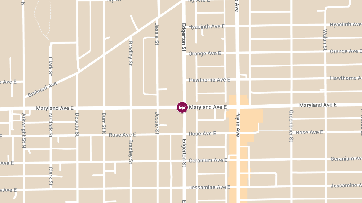 Vehicle Collision with Injuries at Edgerton St N & Maryland Ave E