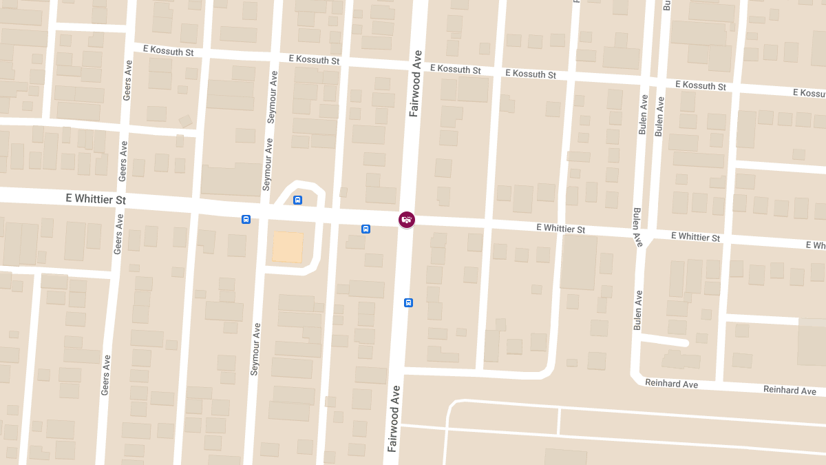 Vehicle Collision with Injuries at Fairwood Ave & E Whittier St