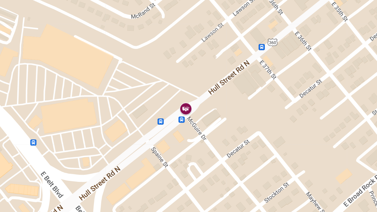 Vehicle Collision with Injuries at Hull Street Rd & McGuire Dr