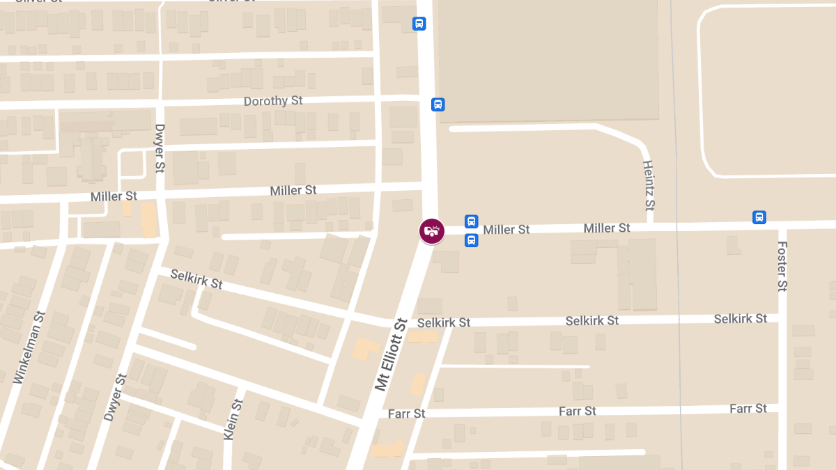 Vehicle Collision with Injuries at Miller St & Mount Elliott St
