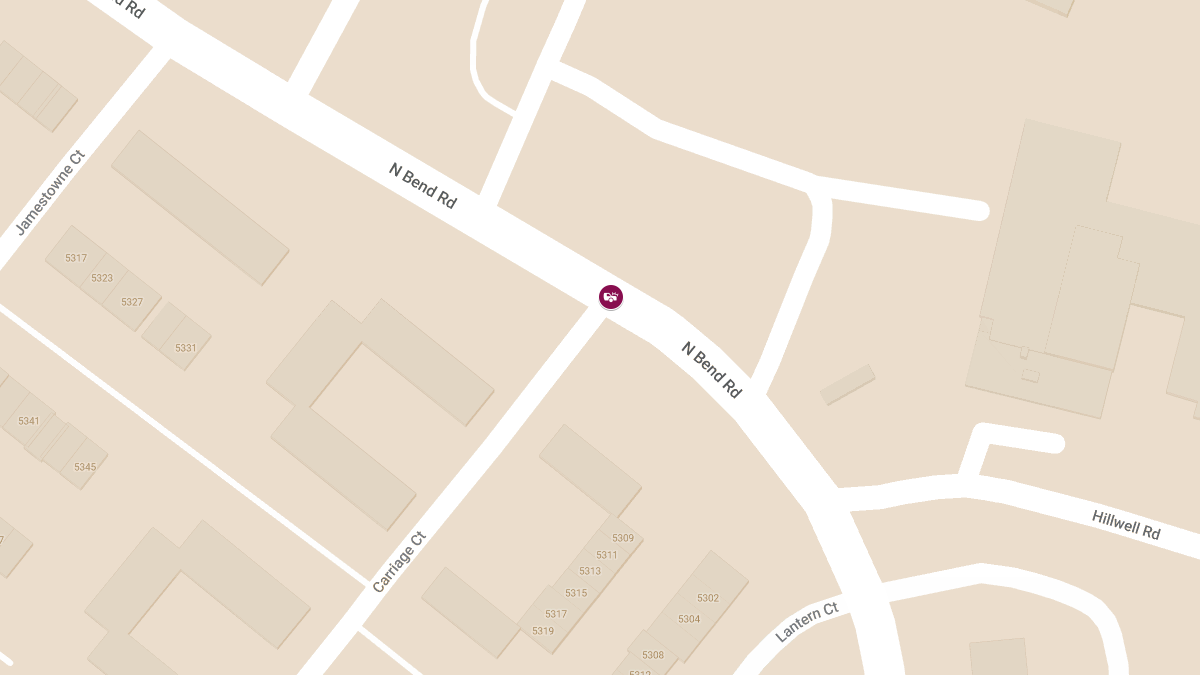 Vehicle Collision with Injuries at N Bend Rd & Carriage Ct